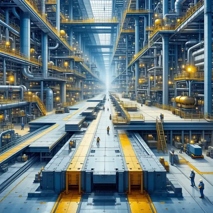 Установка Промышленность: технология работ